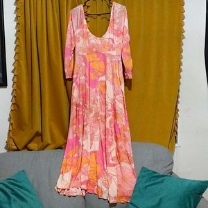 Free People Size L Maxi Dress